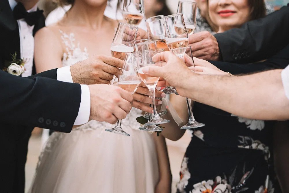 champagne toast champagne toast